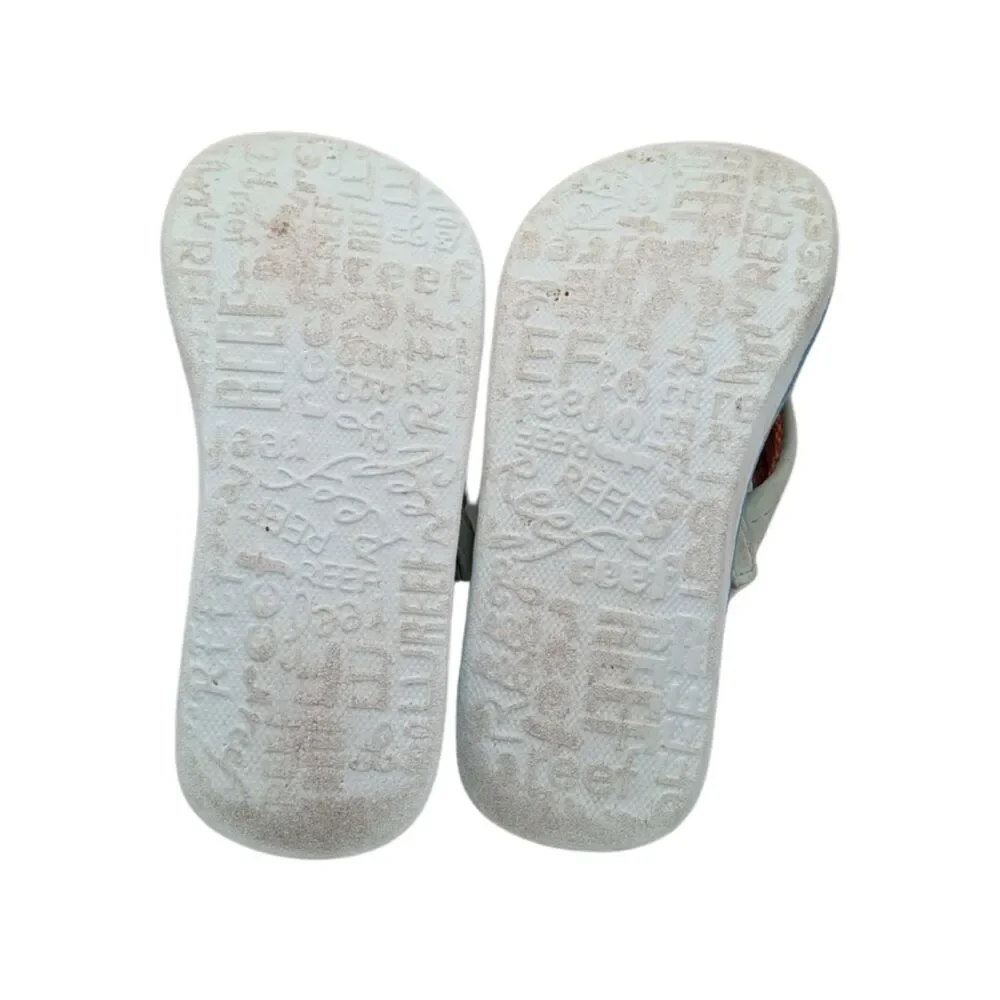Reef Multi Color Little Ahi Flip Flop Size Toddler 9/10